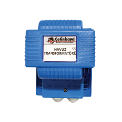 Çetinkaya S23 A00 02 220/12V 600 Va Alüminyum Sargılı Polyesterli Havuz Trafosu